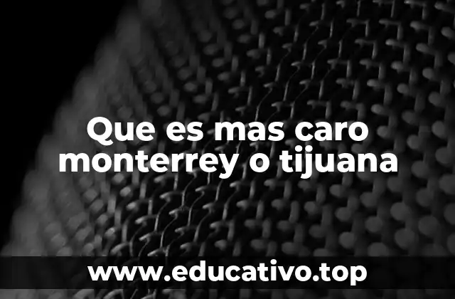 Comparando el costo de vida en dos ciudades industriales