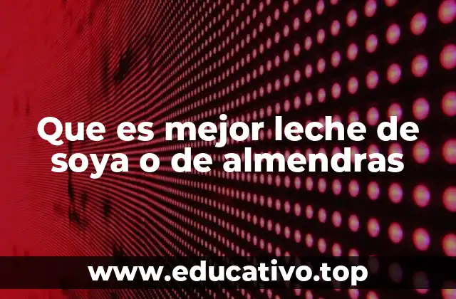 Factores a considerar al elegir entre alternativas vegetales a la leche