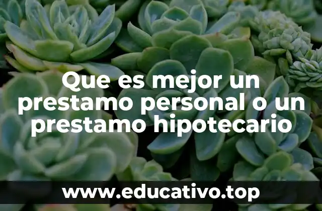 Factores que influyen en la decisión de elegir un préstamo