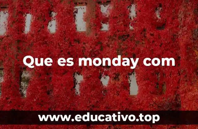 Monday.com como una herramienta de gestión visual