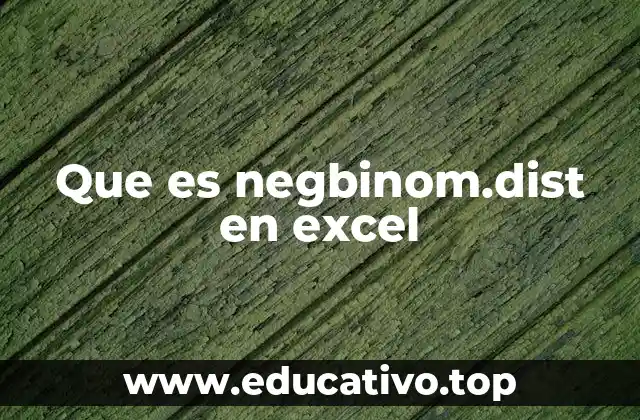 Cómo se aplica la distribución binomial negativa