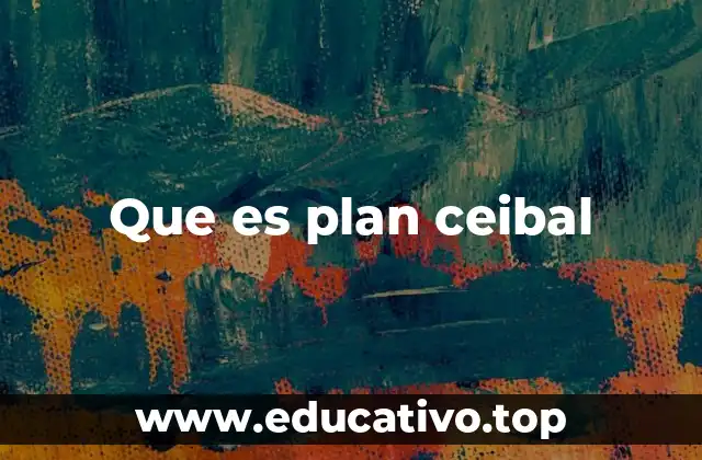 Que es plan ceibal