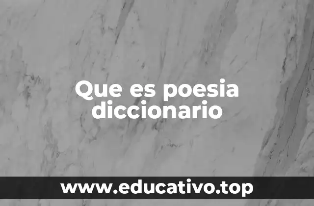 El origen y evolución de la poesía a lo largo de la historia