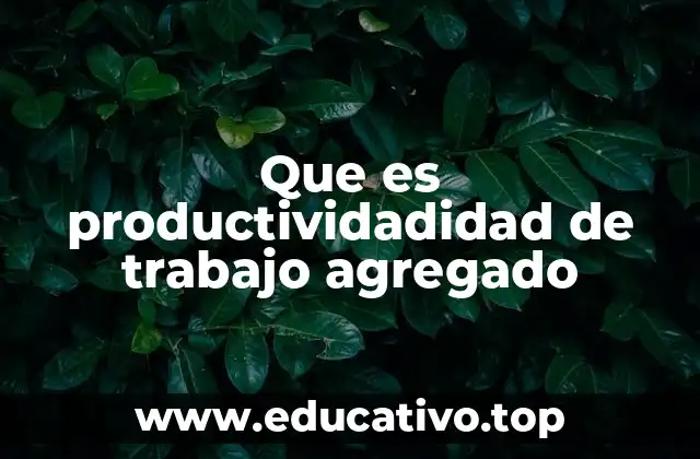 Cómo se relaciona la productividad con el crecimiento económico