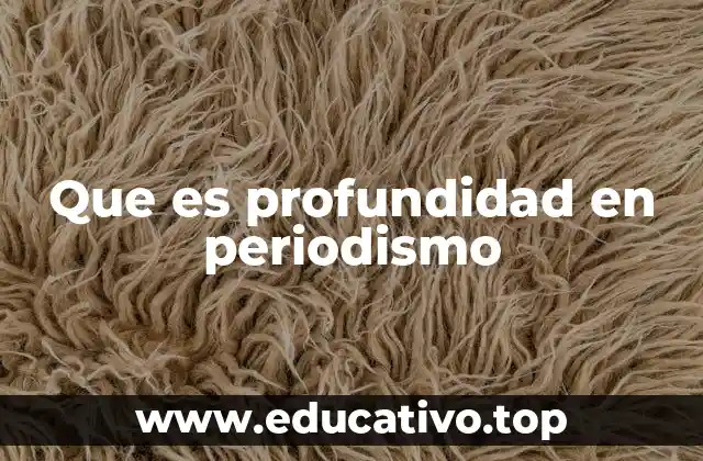 La diferencia entre información superficial y reportaje profundo