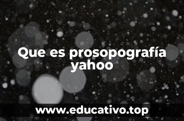 El papel de Yahoo en la búsqueda de información sobre personas