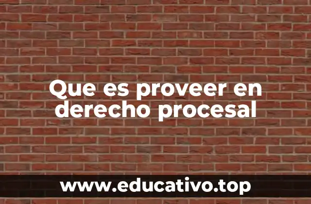 El rol del juez en el acto de proveer