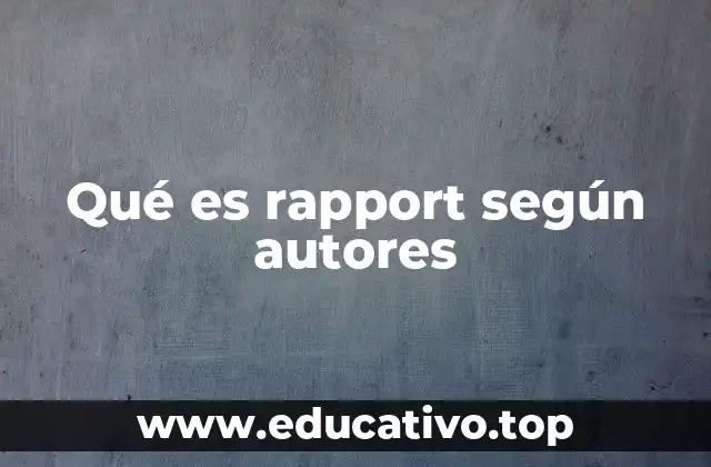 La importancia del rapport en la psicoterapia y el coaching
