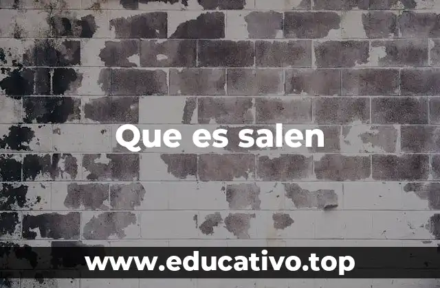 Que es salen