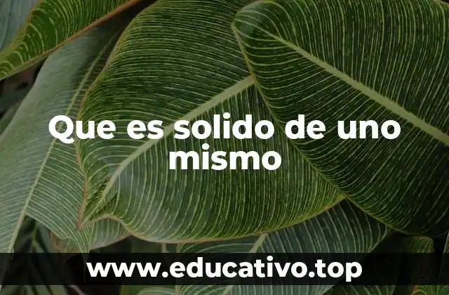 La base emocional para construir una identidad sólida