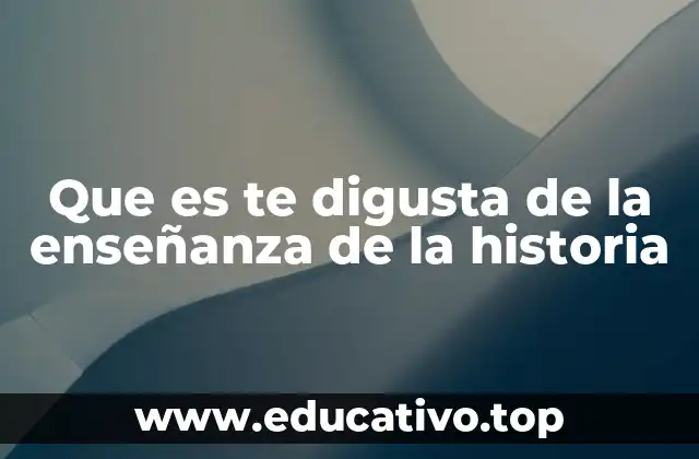 La experiencia del estudiante en la enseñanza histórica