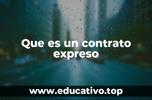 Diferencias entre contratos expresos y tácitos