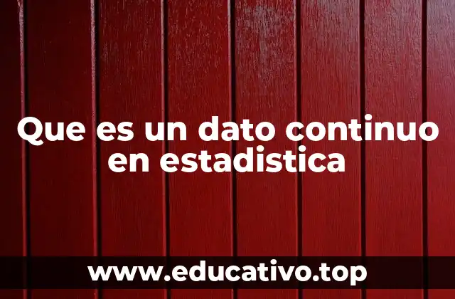 Tipos de variables y su clasificación