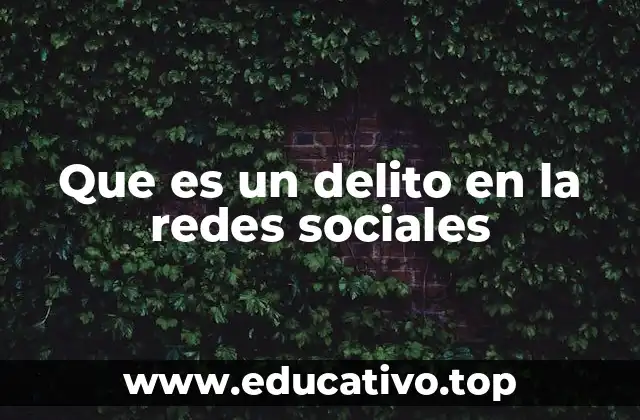El impacto de los delitos en redes sociales en la sociedad actual