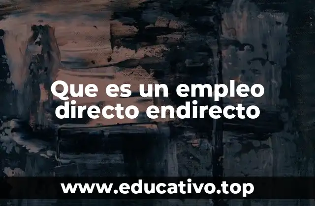 La importancia de diferenciar ambos tipos de empleo