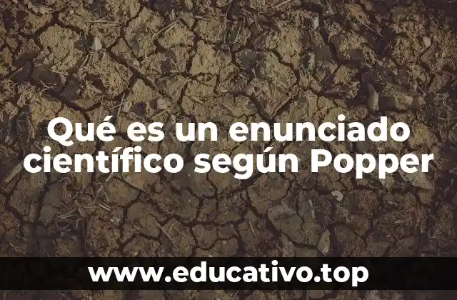 El papel del enunciado científico en la metodología científica