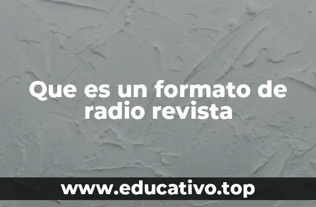 La convergencia de medios en el formato de radio revista