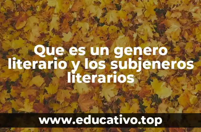 La importancia de clasificar las obras literarias