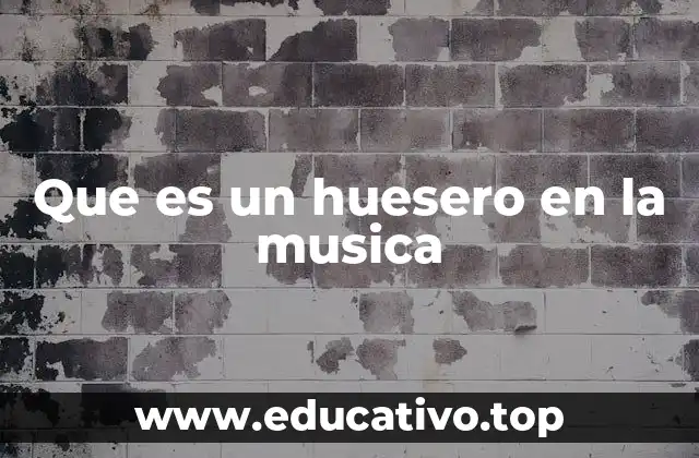 El huesero como símbolo cultural en la música