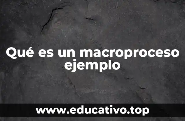 La importancia de los macroprocesos en la gestión empresarial