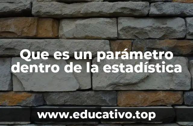 La importancia de los parámetros en el análisis estadístico
