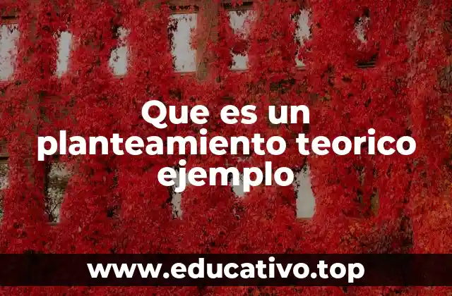 La importancia de la estructura en un planteamiento teórico