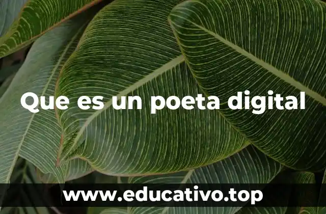 La evolución de la poesía en la era digital