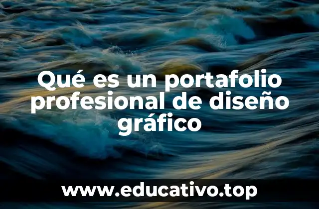 Qué es un portafolio profesional de diseño gráfico