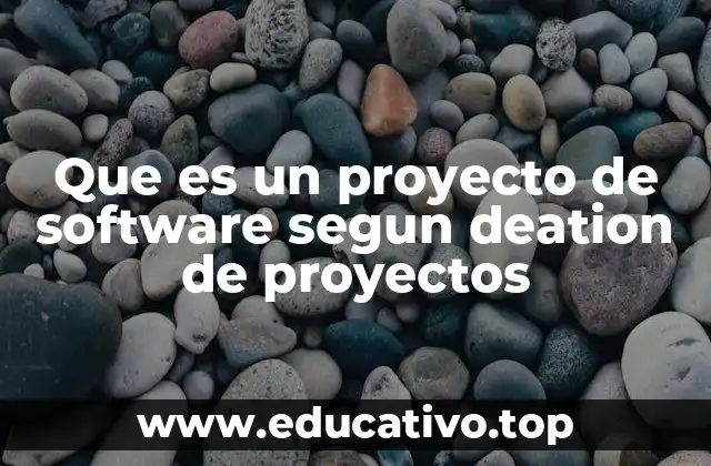 La importancia de estructurar un proyecto de software según los estándares de gestión