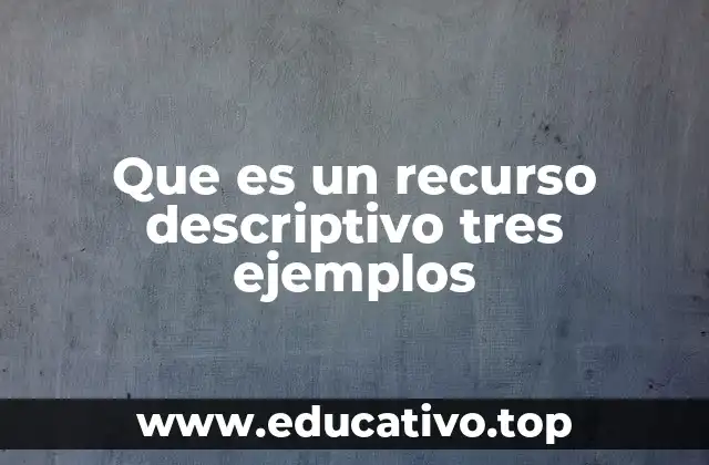 La importancia de los recursos descriptivos en la comunicación efectiva