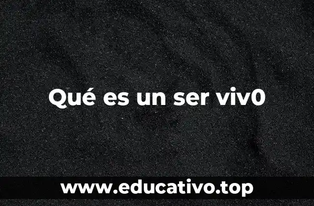 Las características que definen la vida