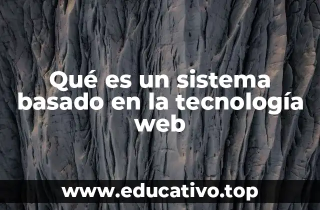 Componentes esenciales de un sistema web
