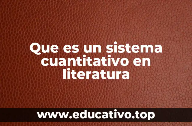 El enfoque matemático en el estudio de la literatura
