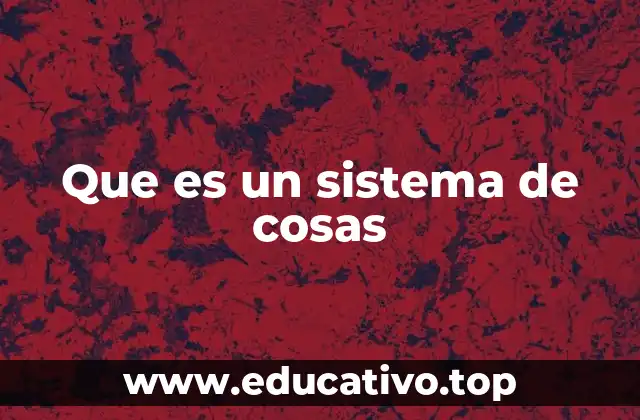 Cómo se identifica un sistema de elementos interconectados