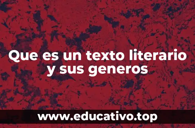 La importancia de los géneros literarios en la comprensión de un texto