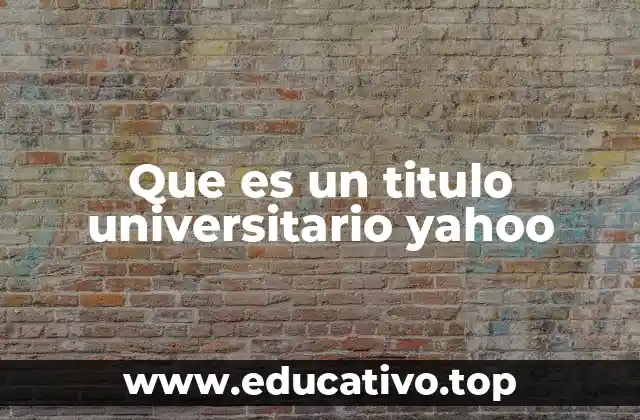 La relevancia de los títulos universitarios en el siglo XXI