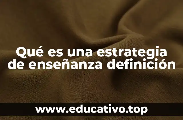 La importancia de diseñar estrategias en el aula