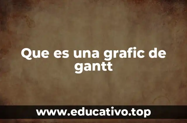 Que es una grafic de gantt