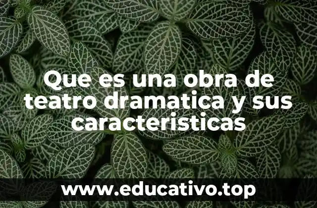 La esencia del teatro dramático y su evolución