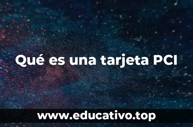 El papel de las tarjetas de expansión en la arquitectura de las computadoras