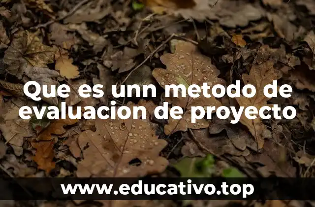 Cómo los métodos de evaluación impactan en la gestión eficiente de proyectos