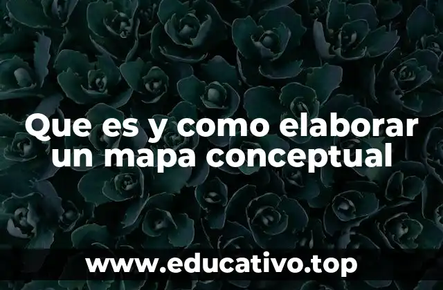 Que es y como elaborar un mapa conceptual