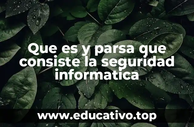 La protección de sistemas y datos en el entorno digital