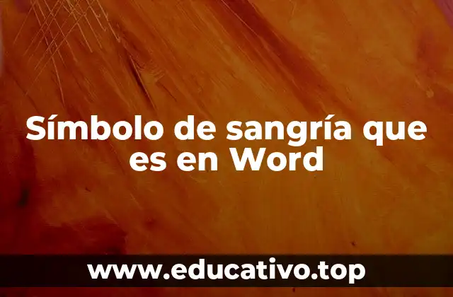 Cómo los símbolos de sangría mejoran la estructura de los documentos