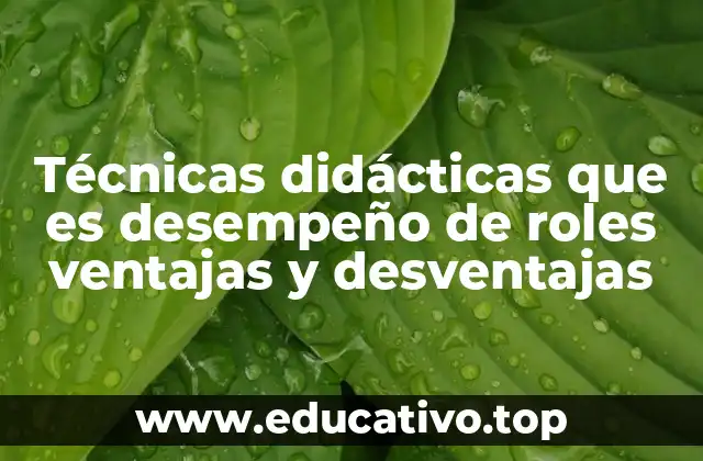 El desempeño de roles como herramienta para desarrollar habilidades emocionales
