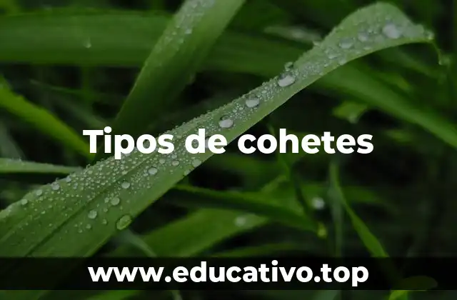 Tipos de cohetes
