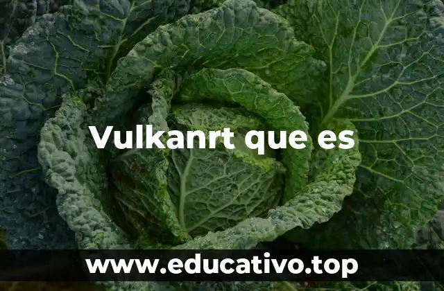 Vulkanrt que es
