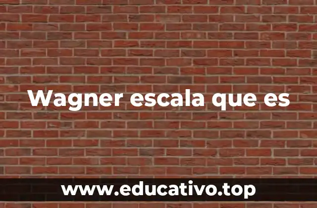 Wagner escala que es