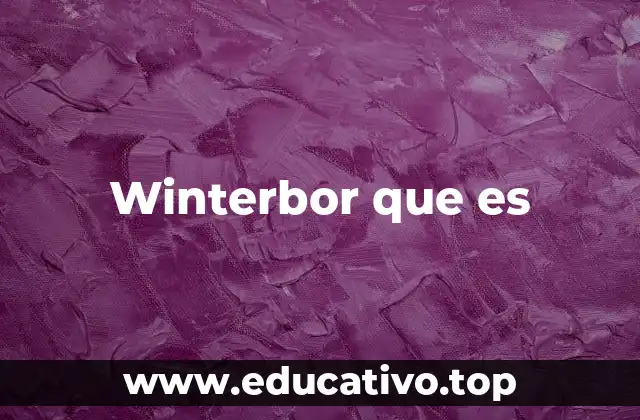 Winterbor que es