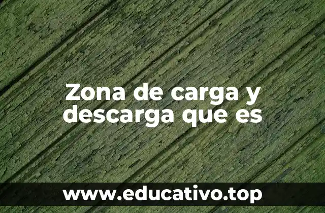 Zona de carga y descarga que es
